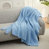 image:imageComa Inducer Cozy Potato Blanket with Socks  Calm Blue