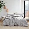 image:imageComa Inducer Glacier Frost Oversized Twin Comforter Set  Snowy GrayQueen