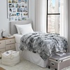 image:imageComa Inducer Snowball Chunky Bunny Twin XL Blanket  Monsoon GrayTwin XL