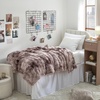 image:imageComa Inducer Snowball Chunky Bunny Twin XL Blanket  Wisdom BrownTwin XL