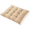 image:imageDormCo Rainha  Puffy Tufted Floor Pillow  Purple DuskGold