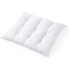 image:imageDormCo Rainha  Puffy Tufted Floor Pillow  Purple DuskWhite