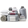 image:imageDormCo Ultimate College Dorm Supplies and Twin XL Bedding Pack  GrayWine