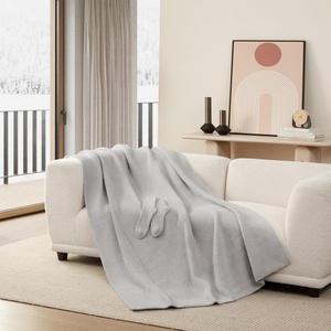 image:imageComa Inducer Cozy Potato Blanket with Socks  Wind Chime Gray