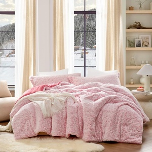 image:imageComa Inducer Shortcake Oversized Queen Comforter Set  Strawberry PinkQueen