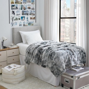 image:imageComa Inducer Snowball Chunky Bunny Twin XL Blanket  Monsoon GrayTwin XL