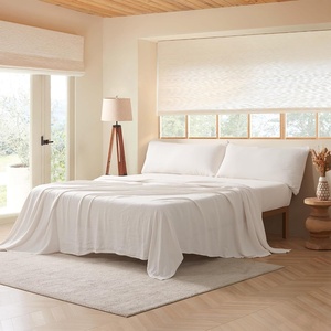 image:imageDark Sky Reserve  Bamlin Twin XL Sheet Set  Portugal Made  White Sand  Experience Coma Worthy Sleep with High Quality BeddingKing