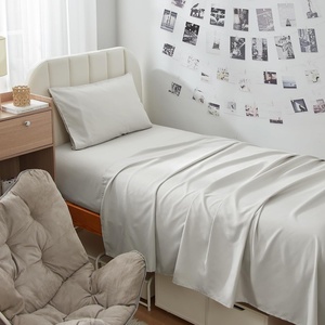 image:imageDorm Haul Comfy College Sheets  Twin XL Bedding Set  Heavenly PinkAntarctica Gray
