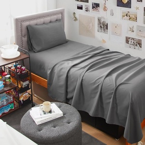 image:imageDorm Haul Comfy College Sheets  Twin XL Bedding Set  Heavenly PinkGranite Gray