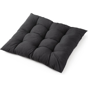 image:imageDormCo Rainha  Puffy Tufted Floor Pillow  Purple DuskBlack