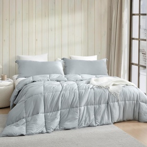 image:imageSnorze Cloud Cozy Coma Inducer Twin Oversized Comforter Set Glacier Gray  Experience Coma Worthy Sleep with Silky Cooling Extra Large BeddingKing