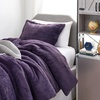 image:imageComa Inducer Bed Serious Twin XL Oversized Comforter Set Nightshade PurpleTwin XL