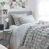 image:imageComa Inducer Chunky Bunny Peak of Cozy Oversized Twin Comforter  Cozy GrayTwin XL