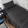 image:imageDark Sky Reserve  Bamlin Twin XL Sheet Set  Portugal Made  Faded BlackTwin XL