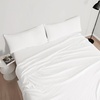 image:imageDark Sky Reserve  Bamlin Twin XL Sheet Set  Portugal Made  Pure WhiteKing