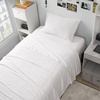 image:imageDark Sky Reserve  Bamlin Twin XL Sheet Set  Portugal Made  Pure WhiteTwin XL