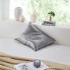 image:imageSilk Baby  Coma Inducer Standard Size Pillowcase  Rose QuartzDark Gray