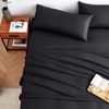 image:imageSnorze Cloud Sheet Set  Coma Inducer Ultra Cozy  Twin XL in BlackKing