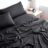 image:imageSnorze Cloud Sheet Set  Coma Inducer Ultra Cozy  Twin XL in BlackTwin XL
