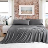 image:imageSnorze Cloud Sheet Set  Coma Inducer Ultra Cozy  Twin XL in CharcoalAlaskan King