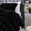 image:imageSnowball Chunky Bunny  Coma Inducer Twin Oversized Comforter Set  BlackTwin XL