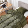 image:imageThicker Than Thick Coma Inducer Twin Oversized Comforter Set  Winter MossTwin XL