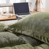 image:imageThicker Than Thick Coma Inducer Twin Oversized Comforter Set  Winter MossTwin XL