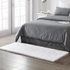 image:imageByourbed Chunky Bunny  Coma Inducer Runner Rug 26 x 40  White26 x 61