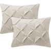 image:imageByourbed Yucca Pin Tuck Standard Sham 2PackJet Stream