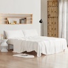 image:imageDark Sky Reserve  Bamlin Twin XL Sheet Set  Portugal Made  Pure WhiteQueen