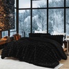image:imageSnowball Chunky Bunny  Coma Inducer Twin Oversized Comforter Set  BlackQueen