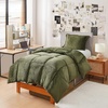 image:imageThicker Than Thick Coma Inducer Twin Oversized Comforter Set  Winter MossTwin XL