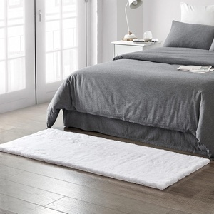 image:imageByourbed Chunky Bunny  Coma Inducer Runner Rug 26 x 40  White26 x 61