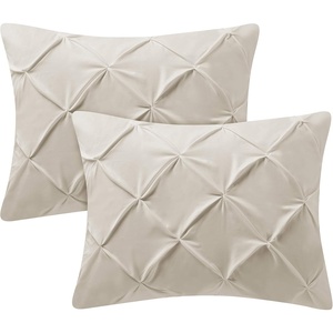 image:imageByourbed Yucca Pin Tuck Standard Sham 2PackJet Stream