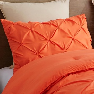 image:imageByourbed Yucca Pin Tuck Standard Sham 2PackOrange