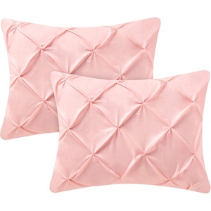 image:imageByourbed Yucca Pin Tuck Standard Sham 2PackRose Quartz