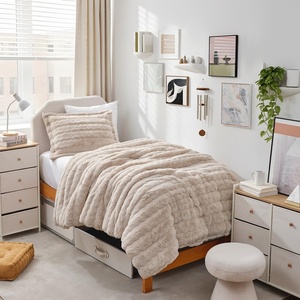 image:imageComa Inducer Roll Cakes Chunky Bunny Twin Oversized Comforter Set DesertTwin XL
