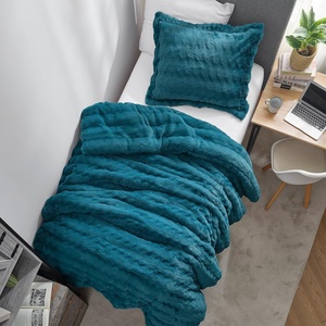 image:imageComa Inducer Roll Cakes Chunky Bunny Twin XL Oversized Comforter Set OceanTwin XL