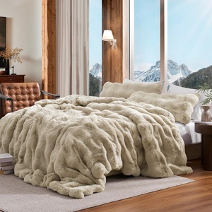 image:imageComa Inducer Snowball Giant Oversized Twin Comforter Set  French OakQueen