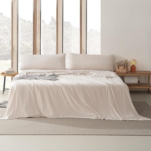 image:imageDark Sky Reserve  Bamlin Twin XL Sheet Set  Portugal Made  Creamy BeigeKing
