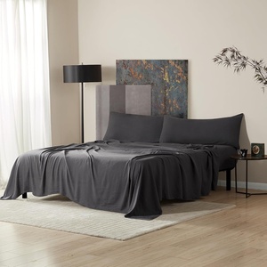image:imageDark Sky Reserve  Bamlin Twin XL Sheet Set  Portugal Made  Faded BlackQueen