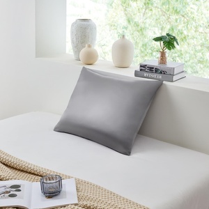 image:imageSilk Baby  Coma Inducer Standard Size Pillowcase  Rose QuartzDark Gray