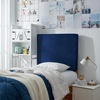 image:imageDormCo Rainha Memory Foam Cushioned Dorm Headboard  Dark Blue