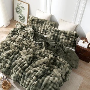 image:imageComa Inducer Snowball Chunky Bunny Oversized Twin Comforter  ICY GreenQueen