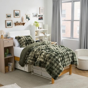 image:imageComa Inducer Snowball Chunky Bunny Oversized Twin Comforter  ICY GreenTwin XL