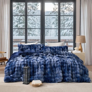 image:imageComa Inducer Snowball Chunky Bunny Oversized Twin Comforter Set  ICY BlueQueen