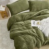 image:imageByourbed Thicker Than Thick  Coma Inducer Oversized Twin Comforter Set with Cover  Winter MossKing