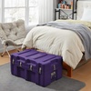 image:imageDormCo The Iron Brick Trunk  STRONGEST Trunk  Dark Purple