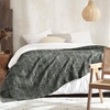 image:imageTerra  Pais  Textured Throw Blanket  Forest Black