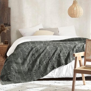 image:imageTerra  Pais  Textured Throw Blanket  Forest Black